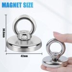 150 lbs Lift Fishing Magnets - 4 Pack