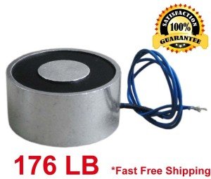 176 LB Electric Lifting Magnet with Solenoid