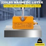 COFECO 220 Lbs Heavy Duty Magnetic Lifter
