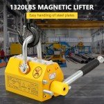 Heavy Duty Magnetic Lifter for Steel Plates
