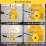 Garvee 220Lb Heavy Duty Magnetic Lifter