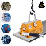 Heavy-Duty Lifting Magnet - 1320 lbs Capacity
