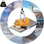Heavy-Duty Lifting Magnet - 1320 lbs Capacity