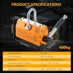 Heavy Duty 400KG Magnetic Lifter for Cranes