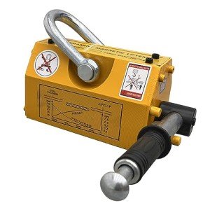 TECHTONGDA 660lbs Magnetic Lifter for Steel Handling
