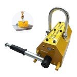 Heavy Duty Steel Lifting Magnet - 2200LB Capacity