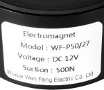 500N 12V DC Electric Lifting Magnet Solenoid