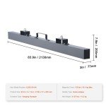 84" Magnetic Sweeper Tool with 120lbs Lifting Power