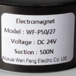 24V Electric Lifting Magnet 500N Holding Power