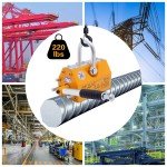Heavy-Duty Steel Lift Magnet, 200-4400LB Capacity