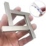 20 Pack Strong Neodymium Lifting Magnets 60x10x3mm