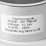 250N 24V DC Electric Lifting Magnet Solenoid