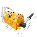 1320lb Heavy Duty Steel Lifting Magnet