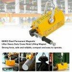 1320lb Heavy Duty Steel Lifting Magnet