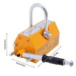 2200lbs Neodymium Magnetic Lifter for Heavy Duty Use