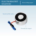 12V DC 250N Electric Lifting Electromagnet, 40x20mm