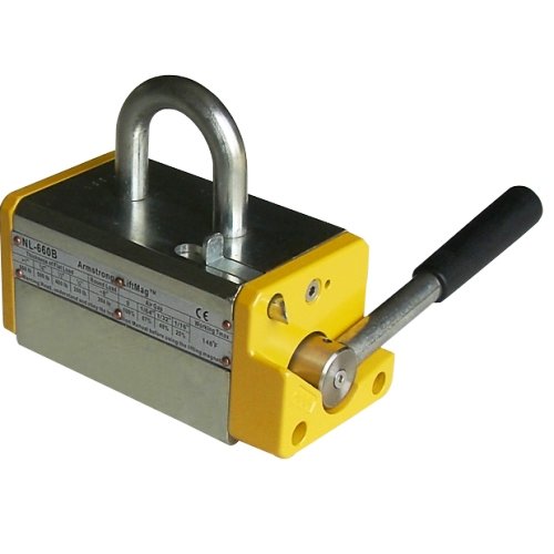 Armstrong NL-660B Lifting Magnet: 660 lb Capacity, Lifetime Warranty