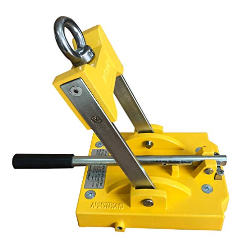 660 lbs Magnetic Plate Lifter with 3:1 Safety Factor