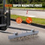 48" Magnetic Sweeper Tool for Forklifts