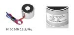 50N Electric Lifting Magnet Solenoid - 5V Power