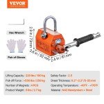 VEVOR 220 lbs Neodymium Magnetic Lifter