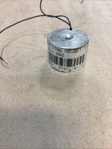 55 LB Electric Lift Magnet for Robotics 12V/24V