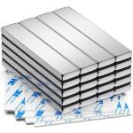 20 Pack Strong Neodymium Lifting Magnets 60x10mm
