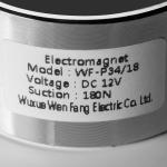 12V Electric Lifting Magnet - 180N Holding Power