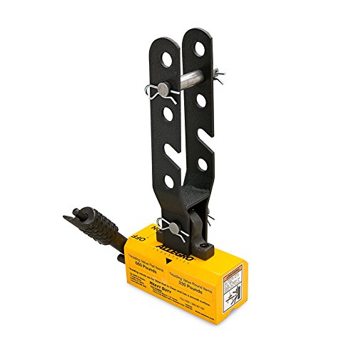Allegro Industries 9401‐28 Lifting Magnet: 660 lb Flat, 330 lb Round Weight