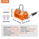 VEVOR 660 lbs Neodymium Permanent Magnetic Lifter