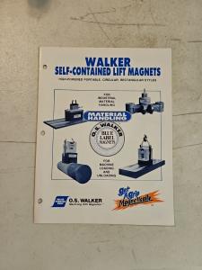 1991 O.S. Walker Lift Magnets Sales Brochure