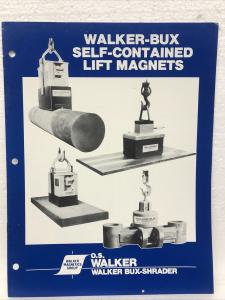 Walker-Bux Battery-Powered Lift Magnets Catalog