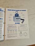 1991 O.S. Walker Lift Magnets Sales Brochure