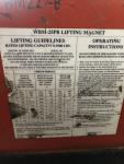 Walker WBM-25PB 5500LB Lifting Magnet