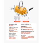 Uimoso Strong Magnetic Lifter, 2200 lbs Capacity