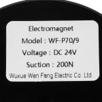 24V Electric Lifting Magnet - 200N Electromagnet