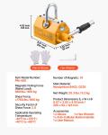 VEVOR 880 lbs Magnetic Lifter for Easy Lifting