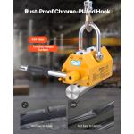Uimoso 1320 lbs Permanent Magnetic Lifter
