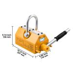 Uimoso 1320 lbs Permanent Magnetic Lifter