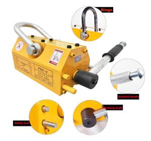 600KG Heavy Duty Steel Magnetic Lifter 1320LBS