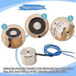 12V Electric Lifting Magnet - 2.5Kg 5.5LB