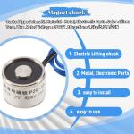 12V Electric Lifting Magnet - 2.5Kg 5.5LB