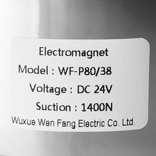 24V DC Electric Lifting Magnet with 1400N Capacity