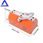 2200lbs Neodymium Magnetic Lifter with Safety Factor