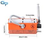 2200Lbs Neodymium Magnetic Lifter with Safety Factor