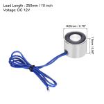 12V Electromagnet Lifting Disc - 4KG Strength