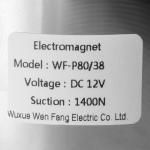 1400N 12V Electric Lifting Magnet Solenoid