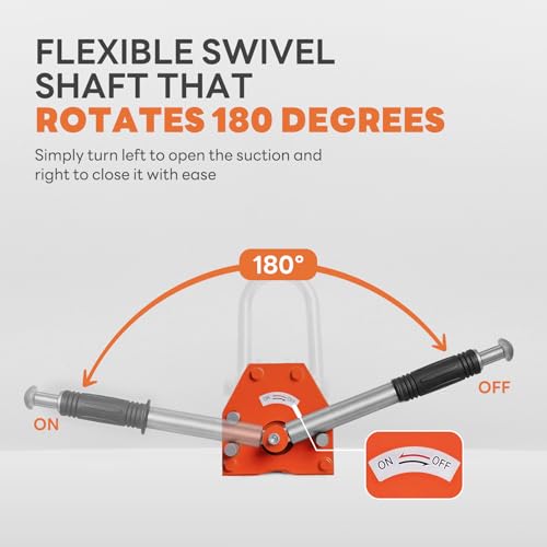 1320lbs Heavy Duty Magnetic Lifter for Lifting Metal