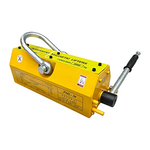 INTSUPERMAI Steel Magnetic Lifter 6600LB Heavy Duty Lift
