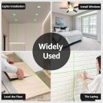 Huepar 4x360° Laser Level with Magnetic Bracket